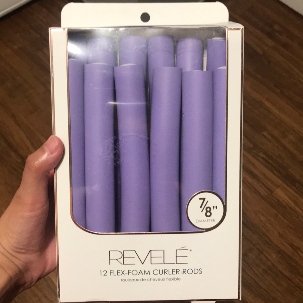 Flex-foam curler Rods